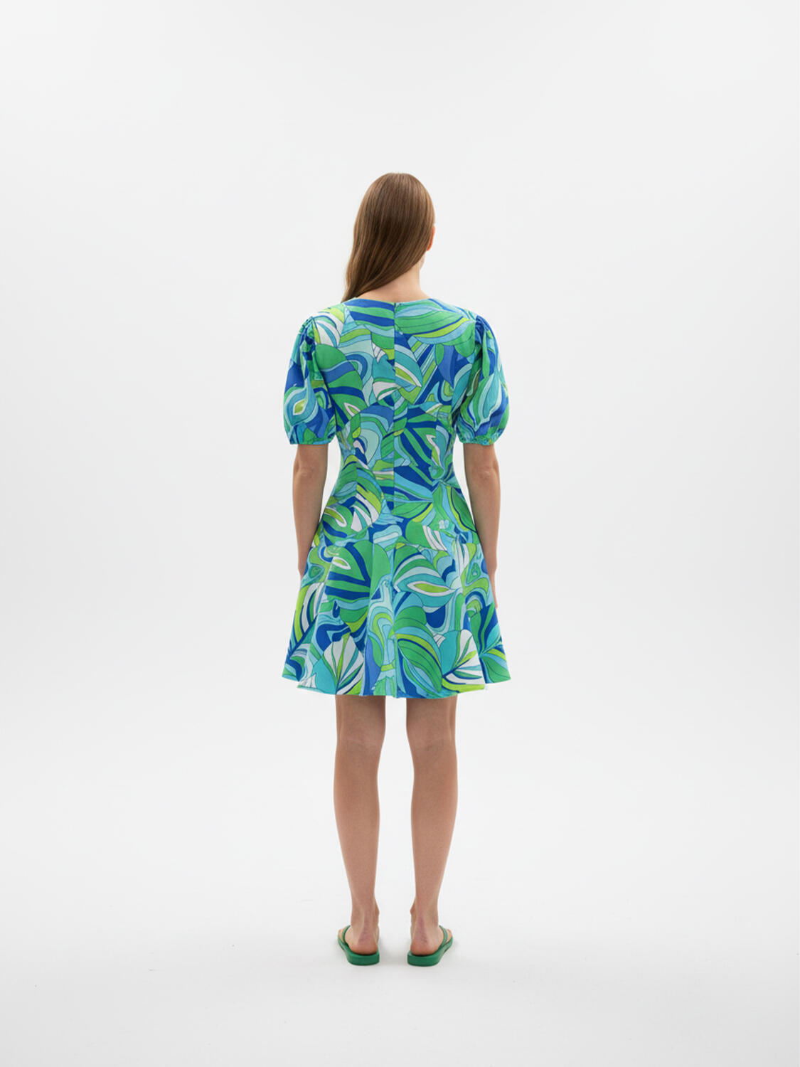 Mavi Modal Karışımlı Regular Fit Elbise - 3