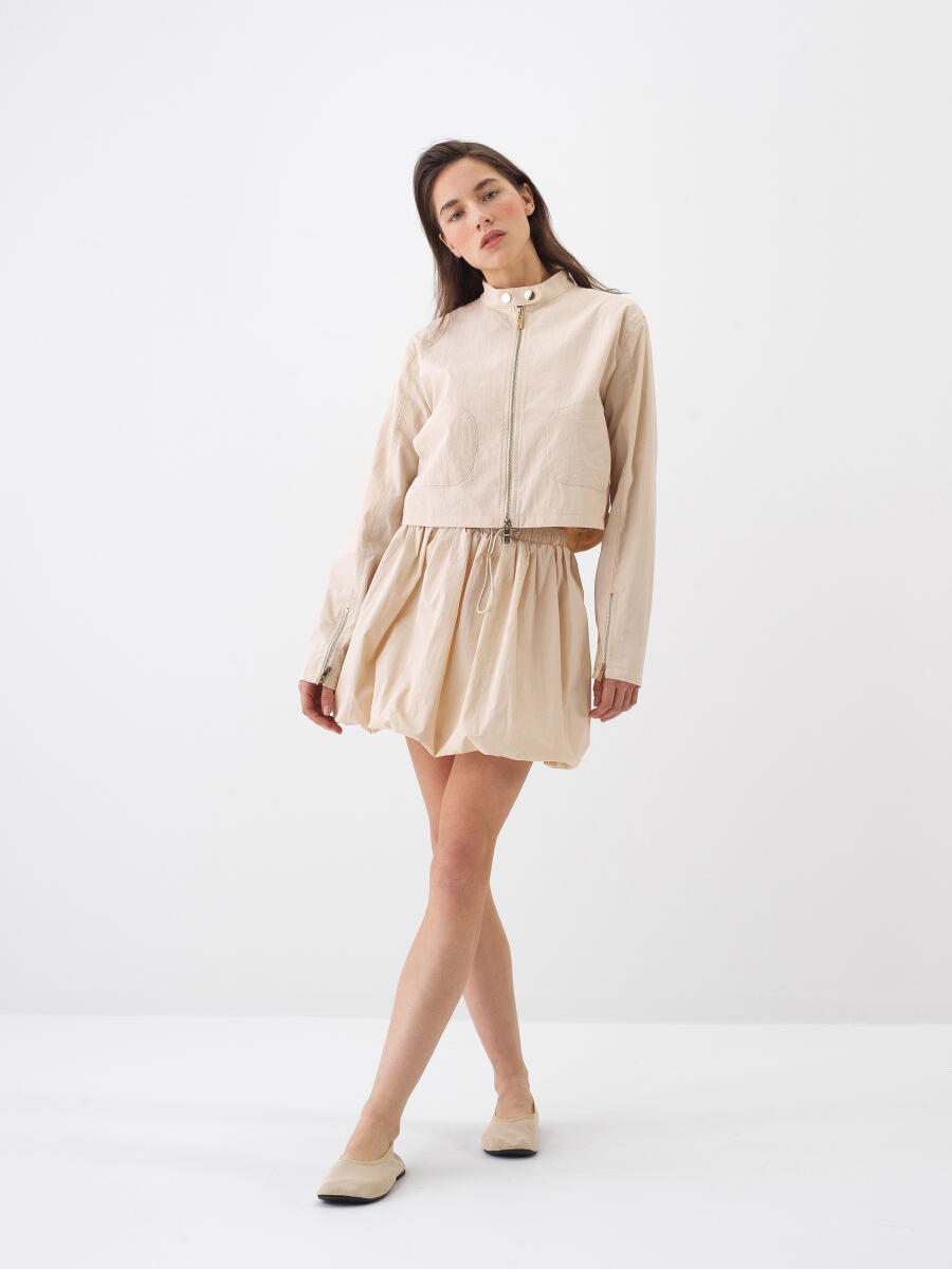 Naturel Formunu Koruyan Regular Fit Etek - 4