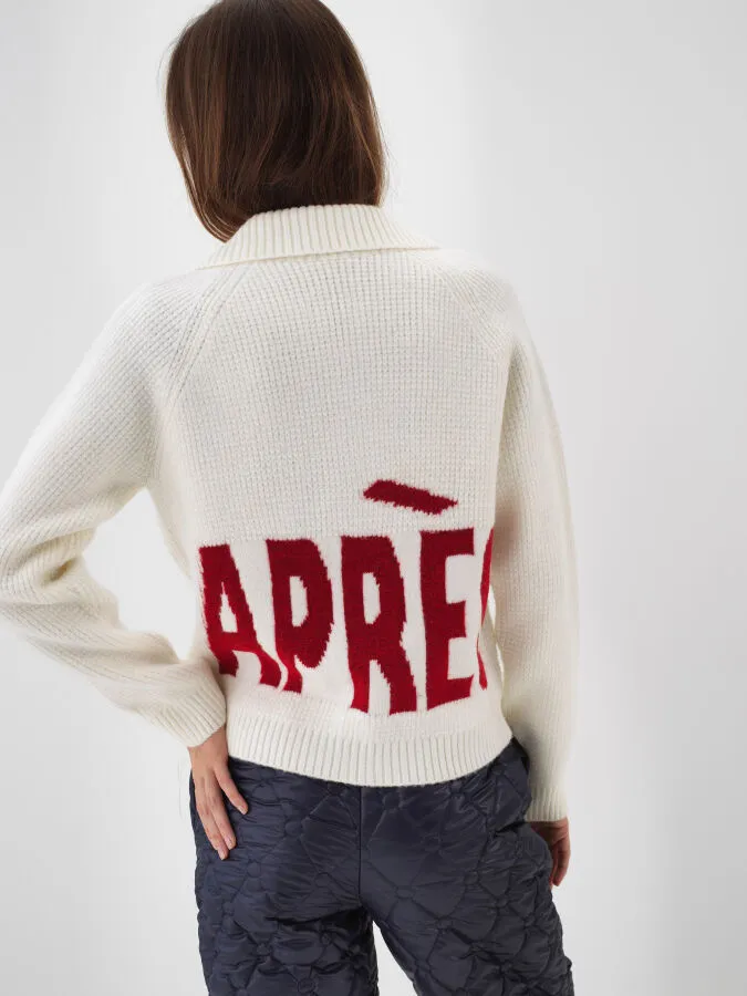 Ekru Yumuşak Dokulu Oversize Hırka - Xint