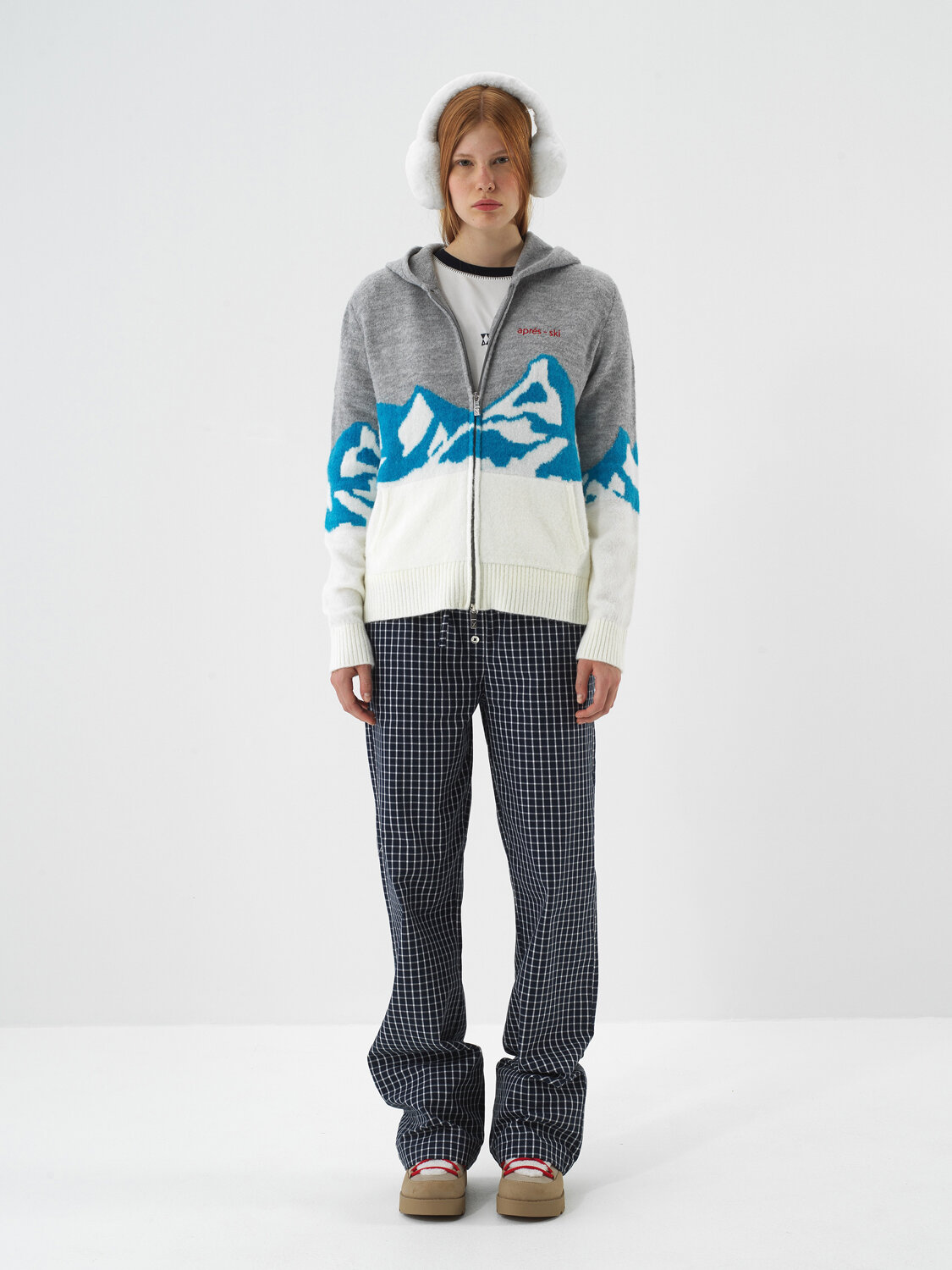 Gri Yumuşak Dokulu Oversize Hırka - Xint