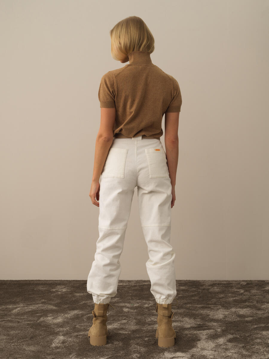 Camel Regular Fit Yarım Balıkçı Pamuk Kazak - 4