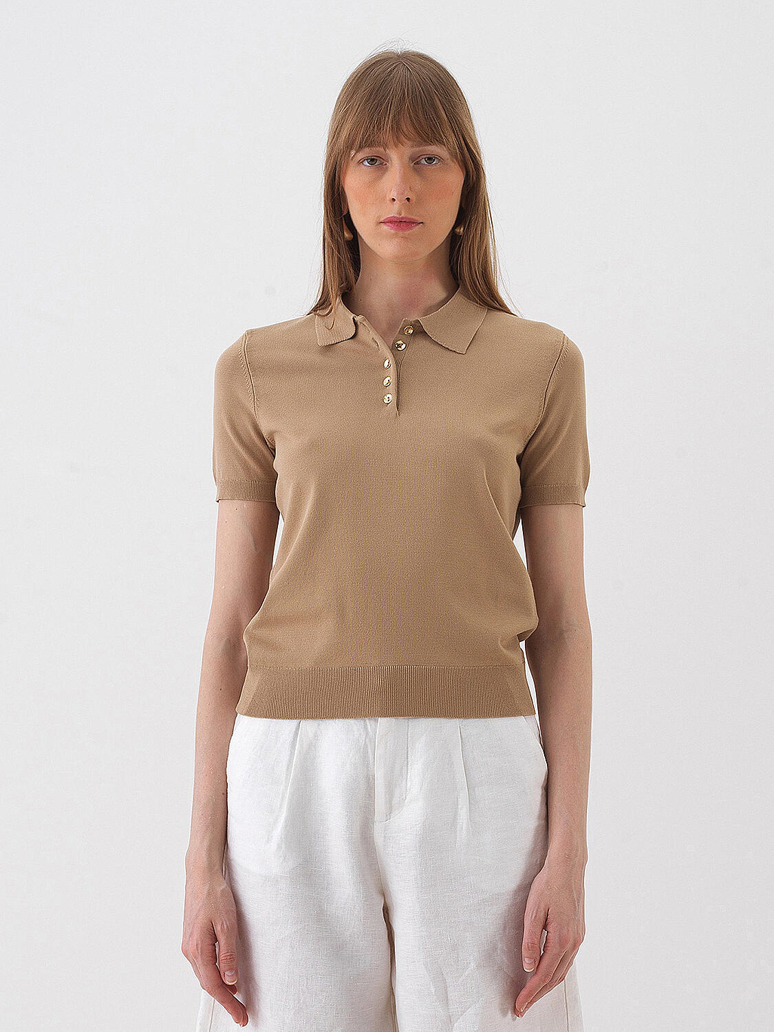 Camel Doğal Dökümlü Regular Fit Kazak - 1