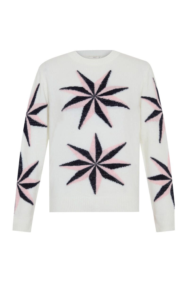 Ekru Yumuşak Dokulu Regular Fit Kazak - 2