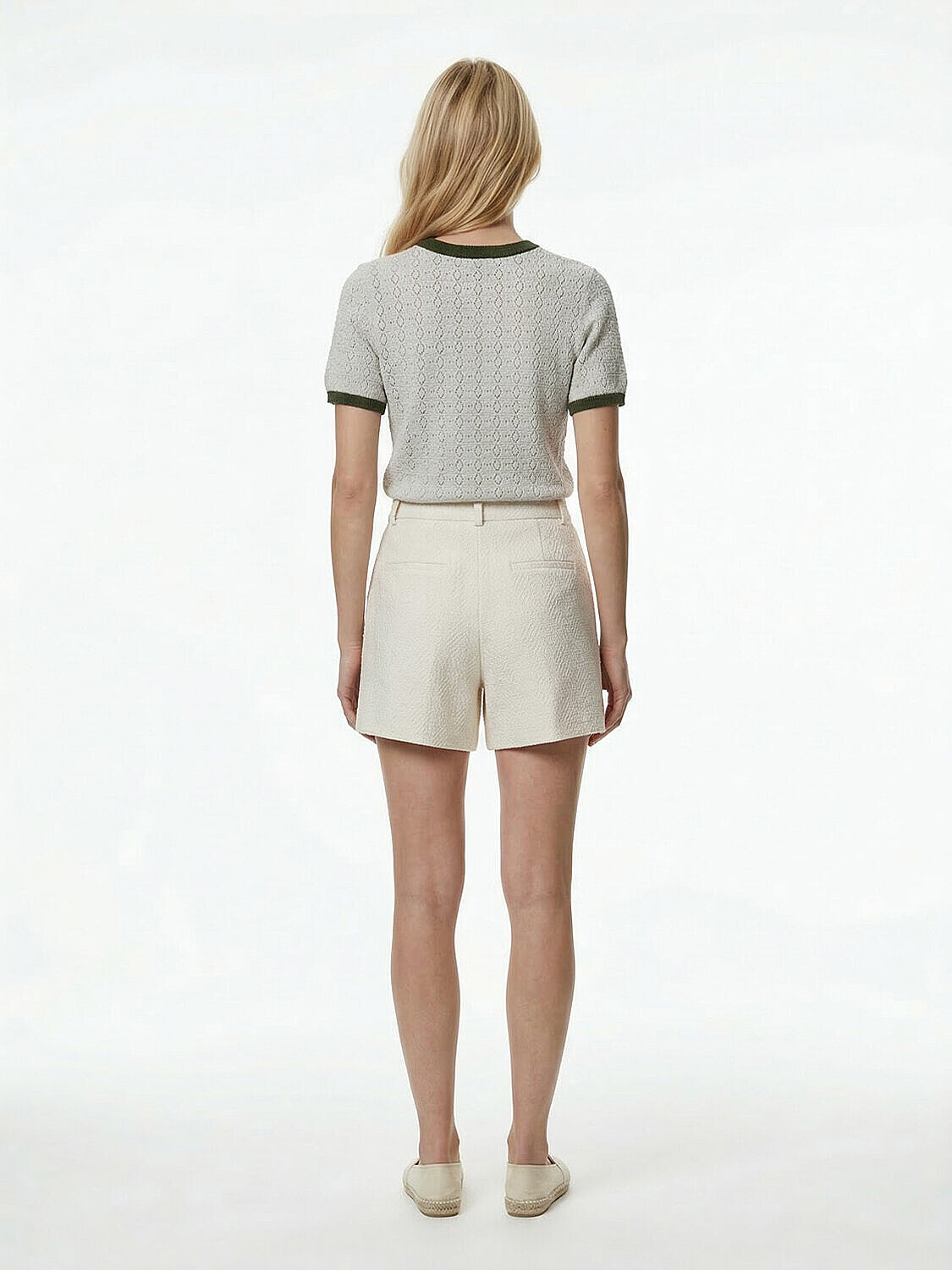Naturel Pamuk Dokulu Regular Fit Kazak (4)