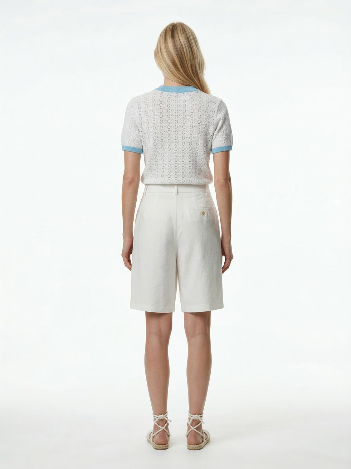 Turkuaz Pamuk Dokulu Regular Fit Kazak - 3