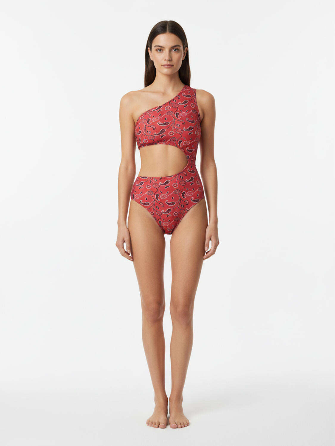 Kırmızı Formunu Koruyan Regular Fit Mayo - 1