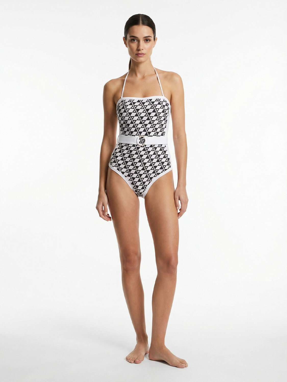 Siyah Formunu Koruyan Regular Fit Mayo