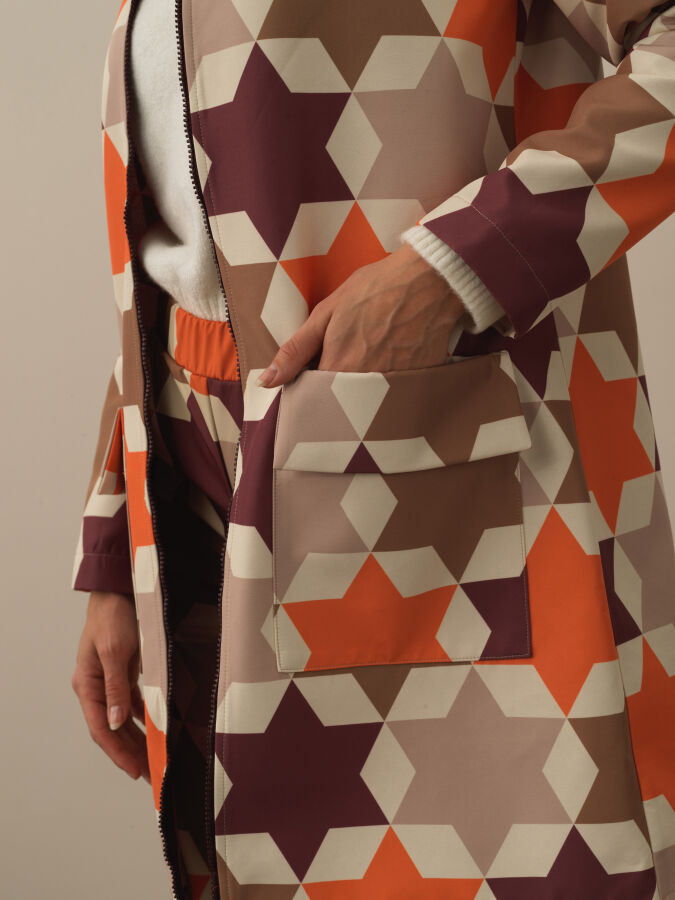 Bordo Formunu Koruyan Regular Fit Mont - Xint