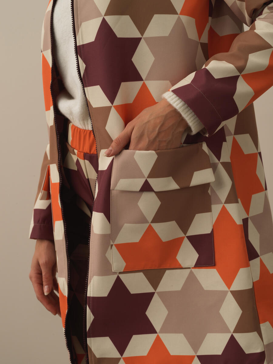 Bordo Formunu Koruyan Regular Fit Mont - 3