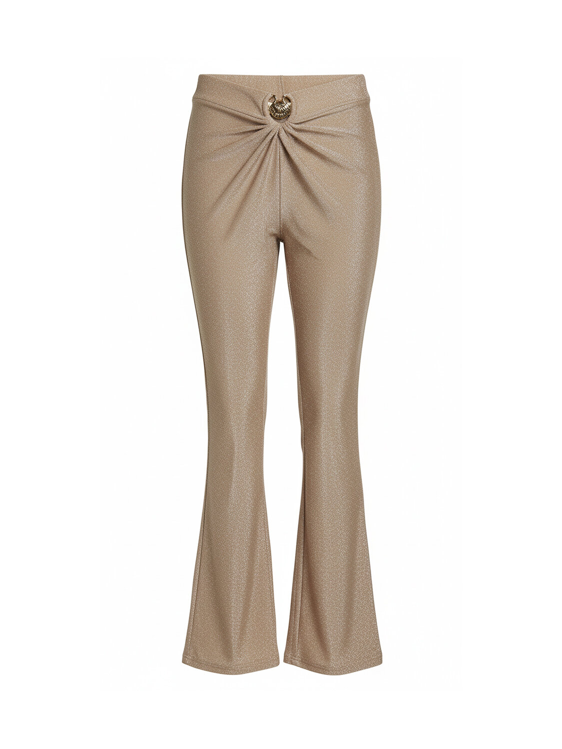 Bej Formunu Koruyan Regular Fit Pantolon - 4