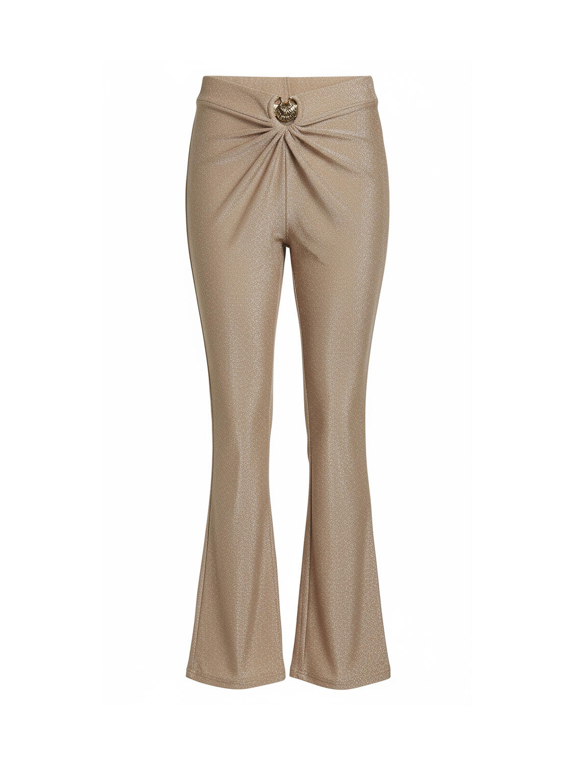 Bej Formunu Koruyan Regular Fit Pantolon - 4