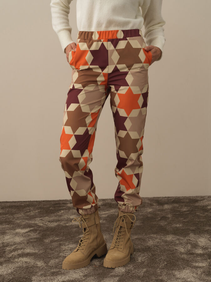 Bordo Formunu Koruyan Regular Fit Pantolon - Xint