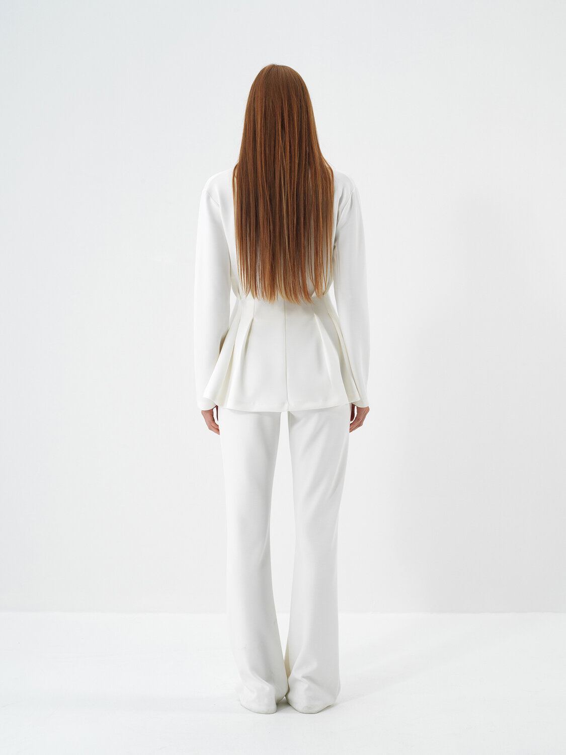 Ekru Modal Dokulu Regular Fit Pantolon - Xint