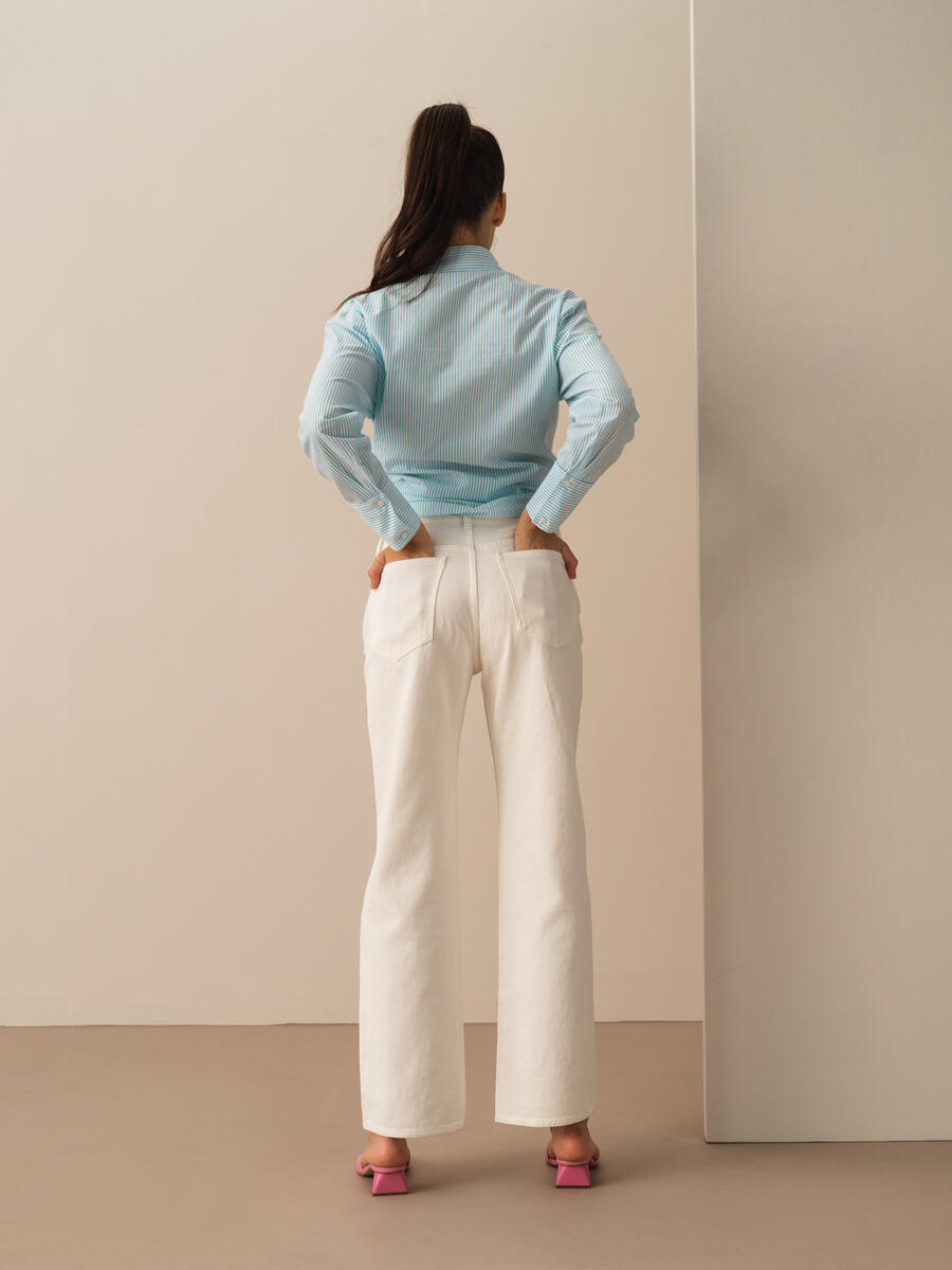 Ekru Regular Fit Pantolon - 4