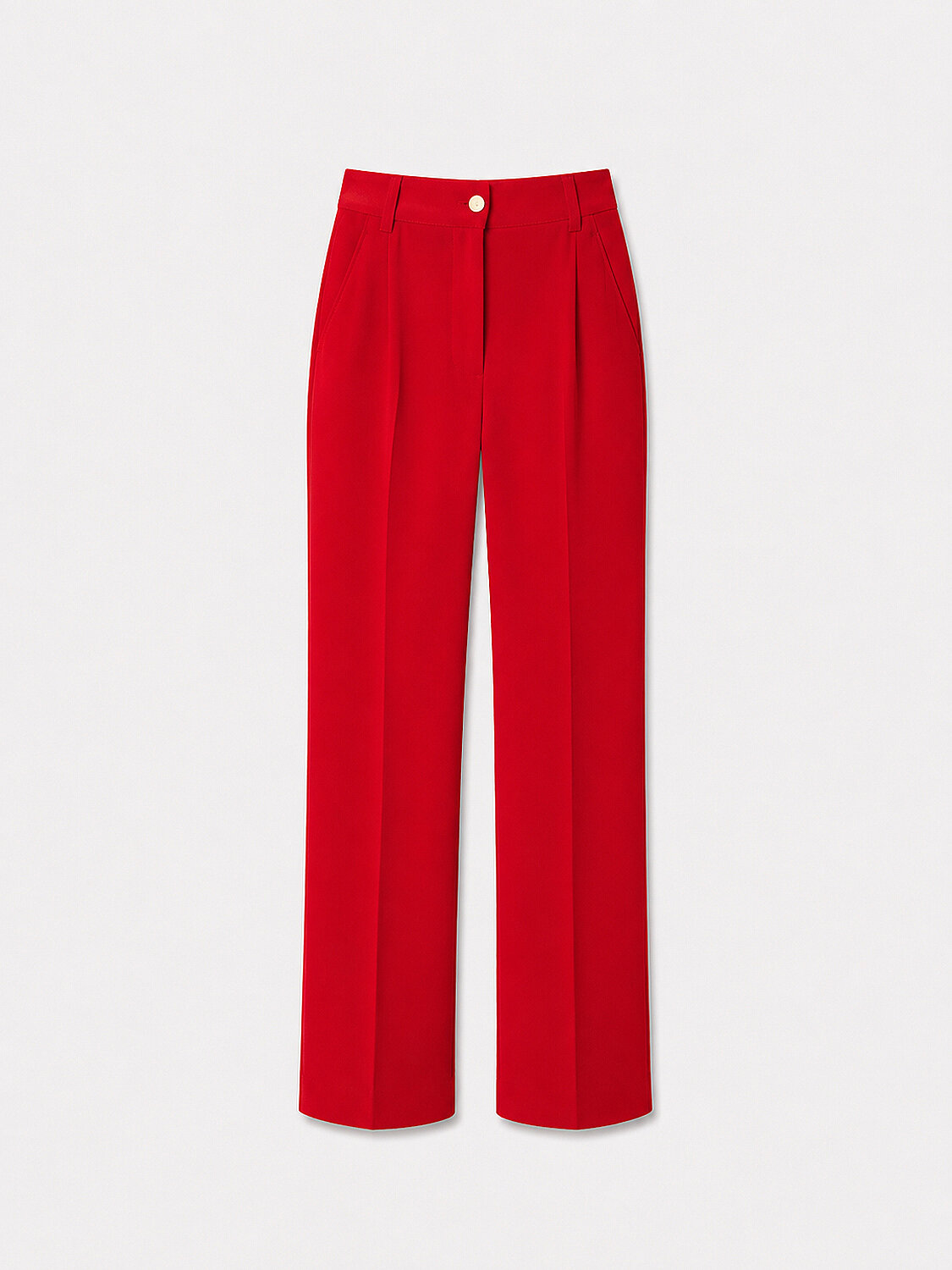Kırmızı Regular Fit Pantolon - 1