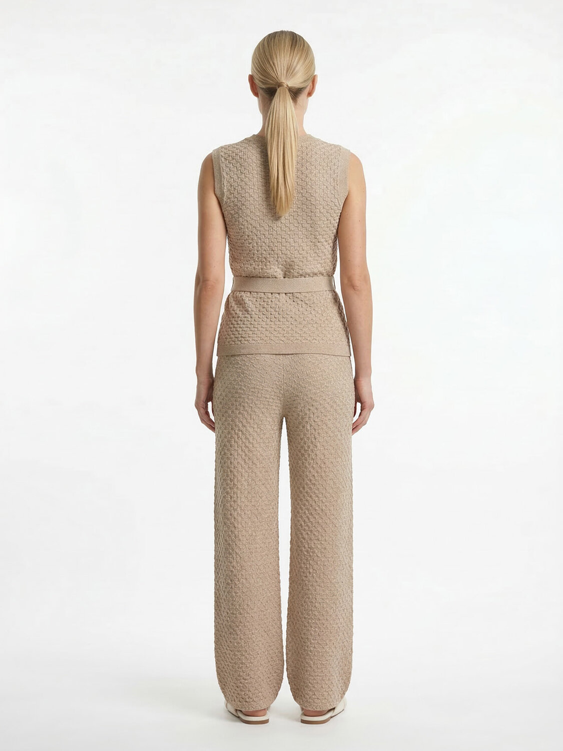 Naturel Doğal Dökümlü Regular Fit Pantolon - 4