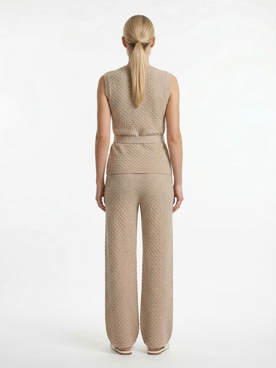 Naturel Doğal Dökümlü Regular Fit Pantolon - 4