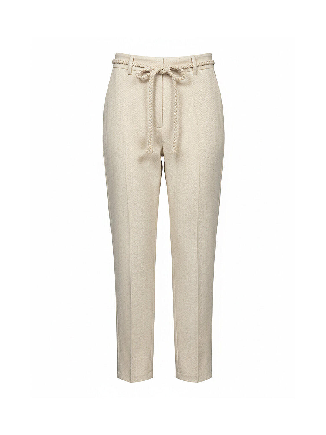 Naturel Keten Karışımlı Regular Fit Pantolon (4)