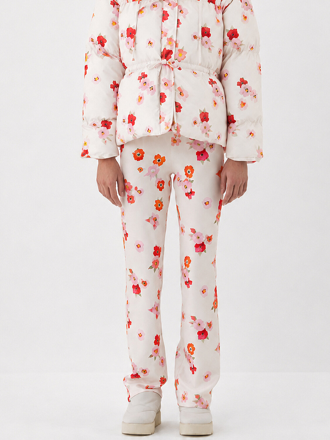 Ekru Regular Fit Pamuklu Pantolon - 1