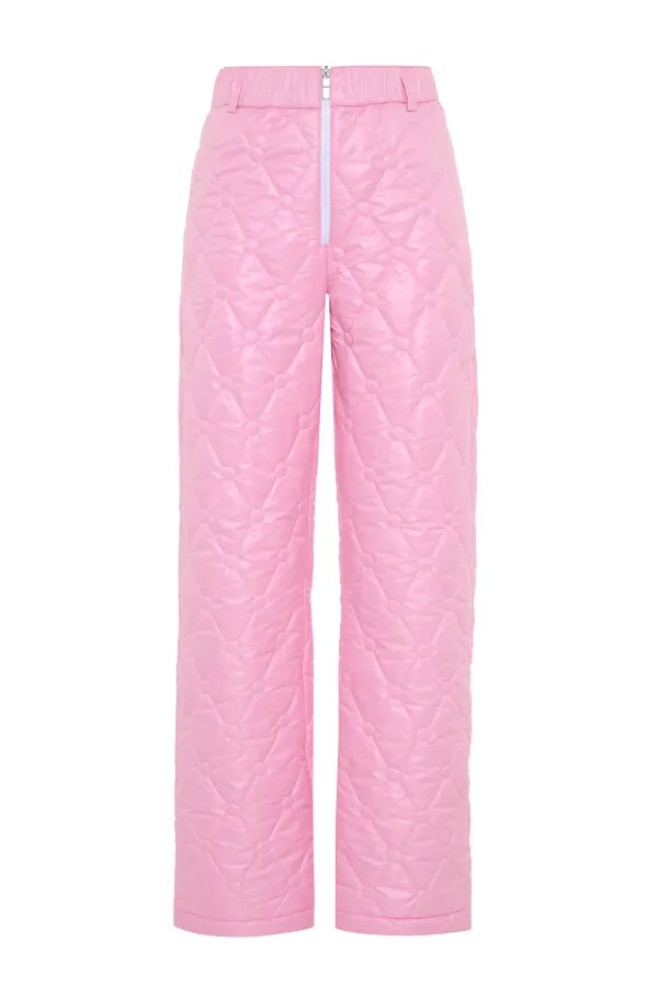 Pembe Formunu Koruyan Oversize Pantolon - Xint