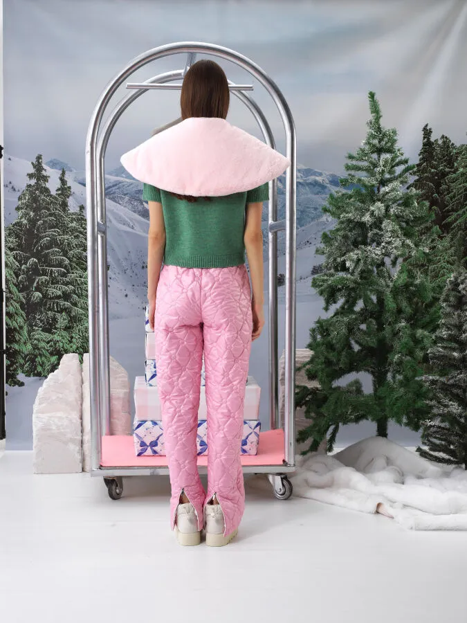 Pembe Formunu Koruyan Oversize Pantolon - Xint