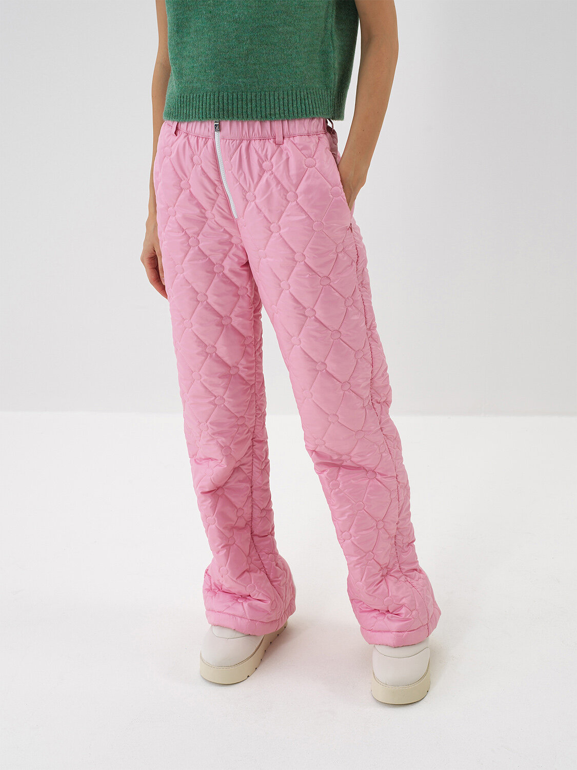 Pembe Formunu Koruyan Oversize Pantolon - Xint