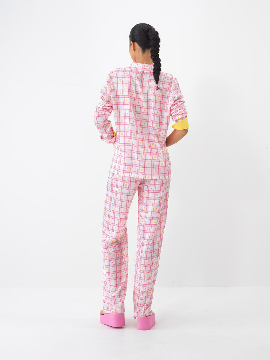 Pembe Formunu Koruyan Regular Fit Pantolon - 5
