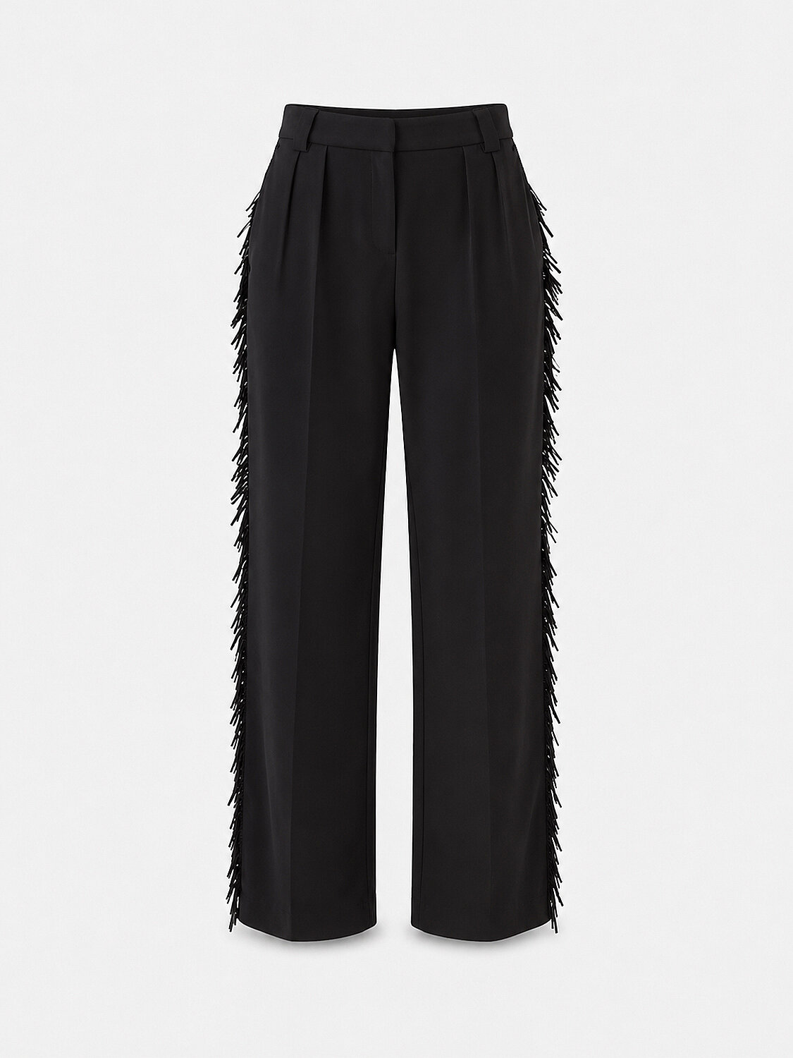 Siyah Oversize Pantolon - 1