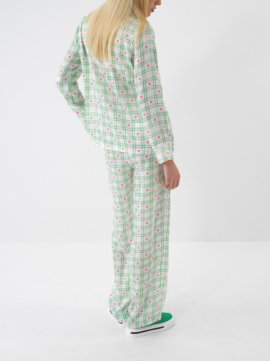 Yeşil Formunu Koruyan Regular Fit Pantolon - 5