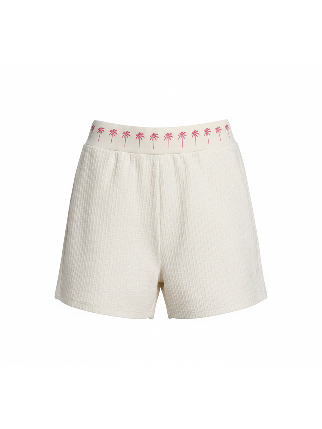 Bej Doğal Dökümlü Oversize Şort - 5