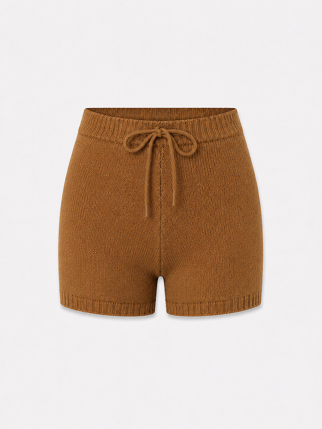 Camel Regular Fit Triko Şort - 5