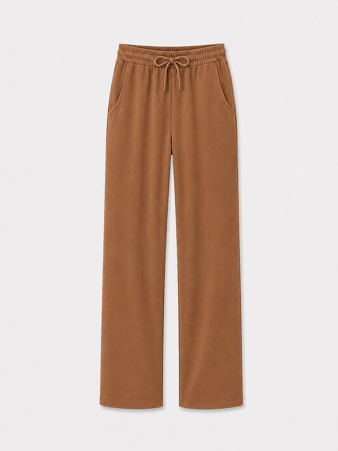 Camel Pamuk Dokulu Oversize Sweat Pantolon - 5