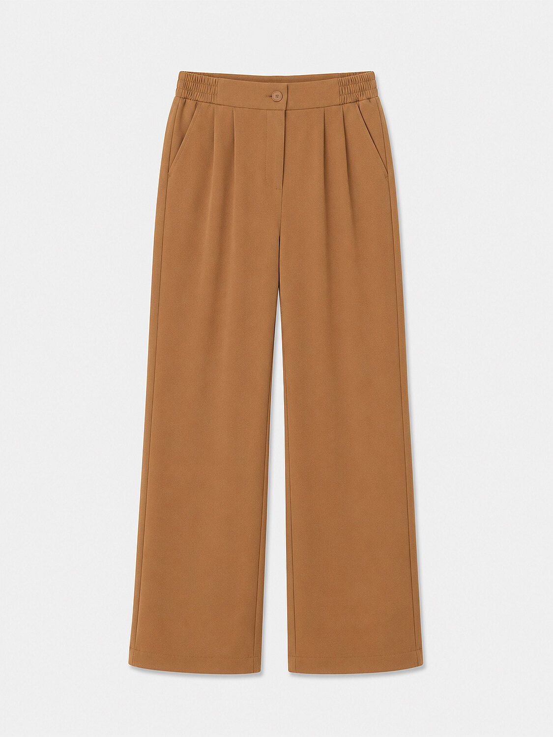 Camel Pamuk Dokulu Oversize Sweat Pantolon - 5