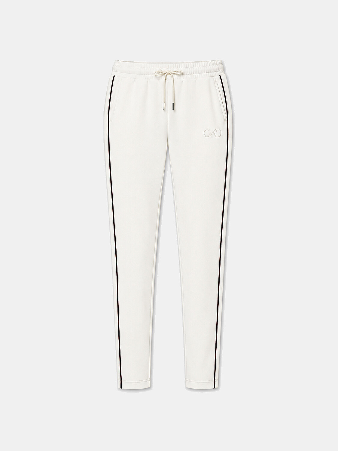 Ekru Pamuk Dokulu Regular Fit Sweat Pantolon