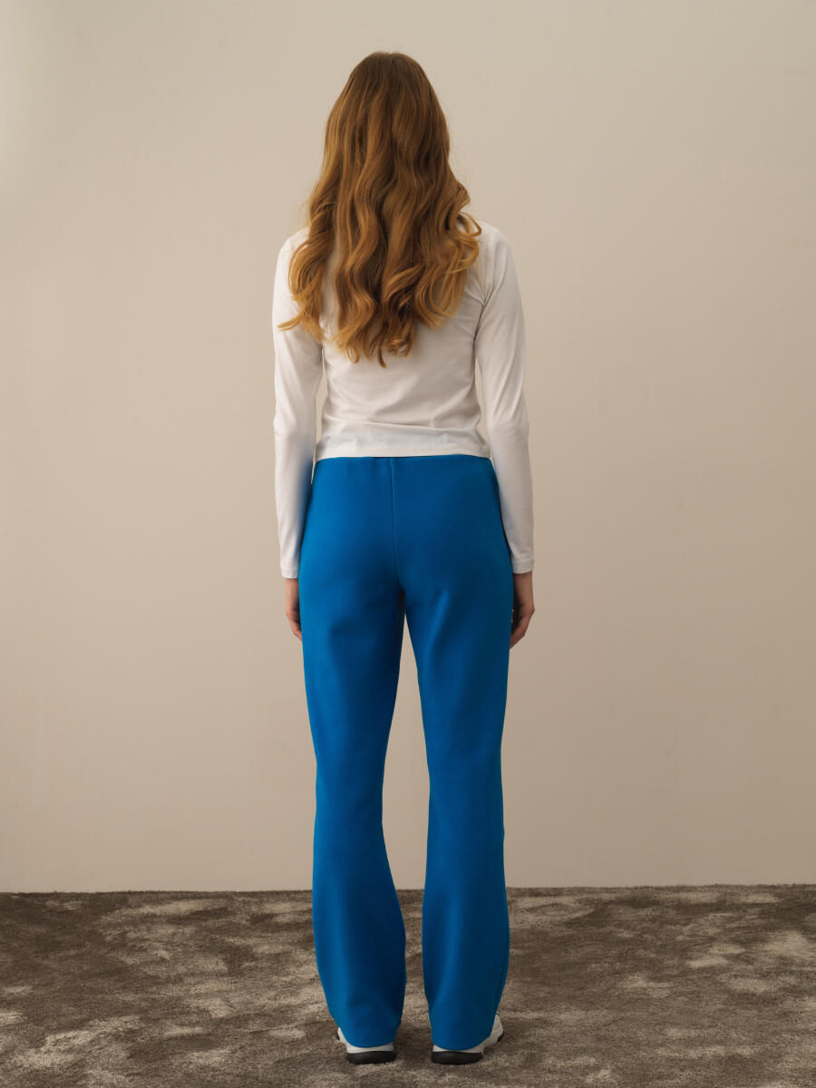 Mavi Pamuk Dokulu Regular Fit Sweat Pantolon - 5