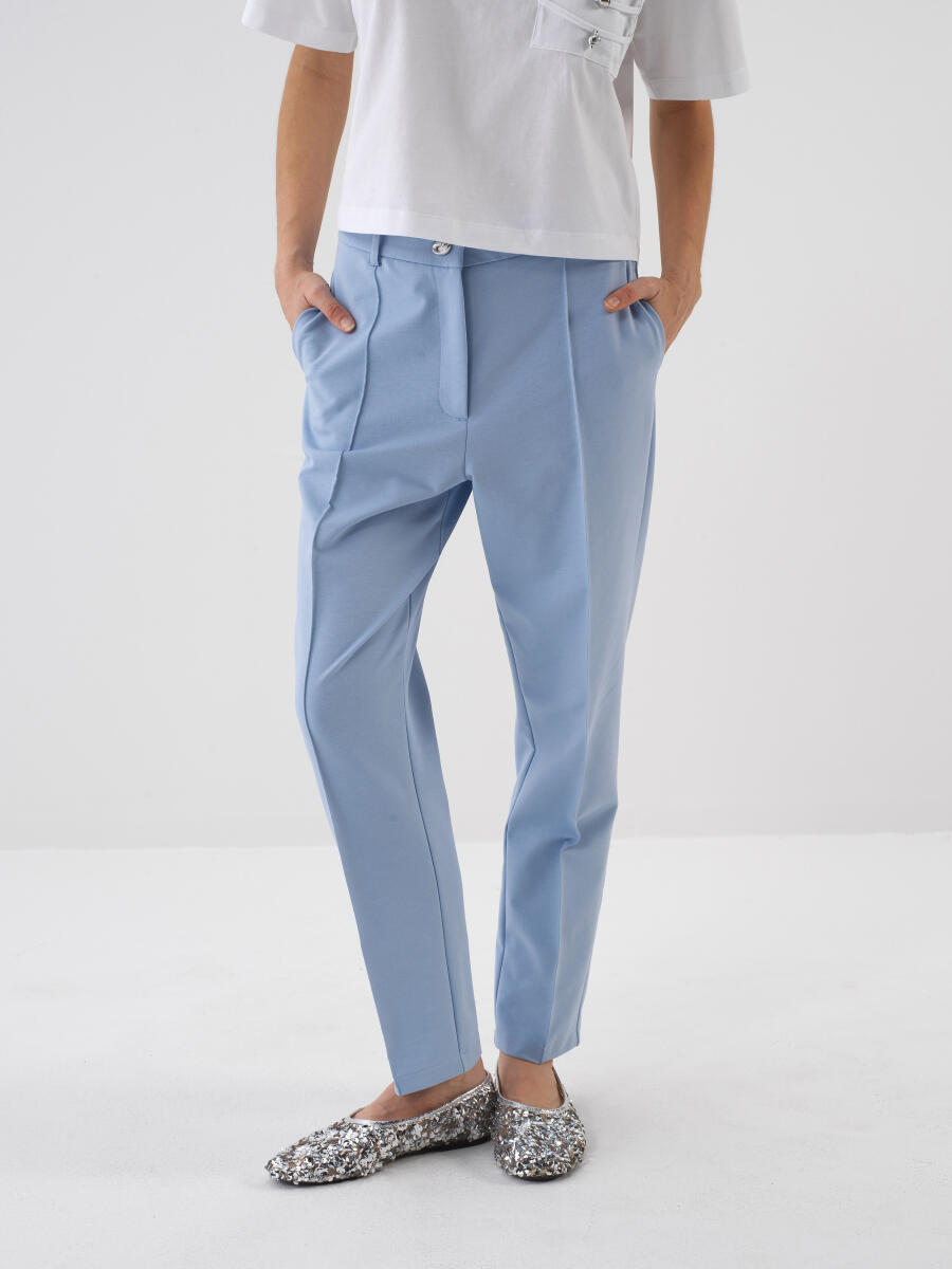 Mavi Pamuk Dokulu Regular Fit Sweat Pantolon - 1