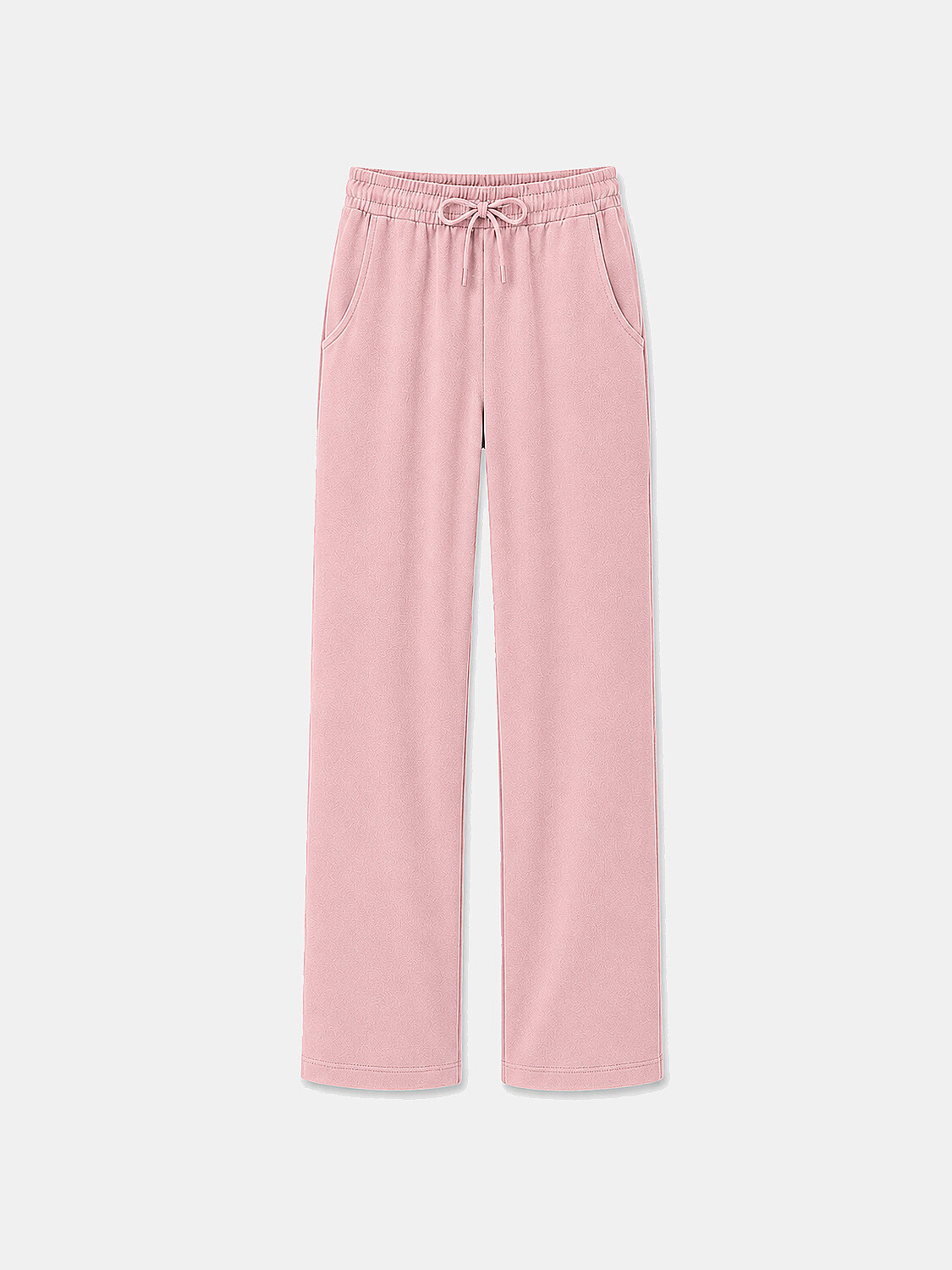 Pembe Oversize Pamuk Sweat Pantolon - 1