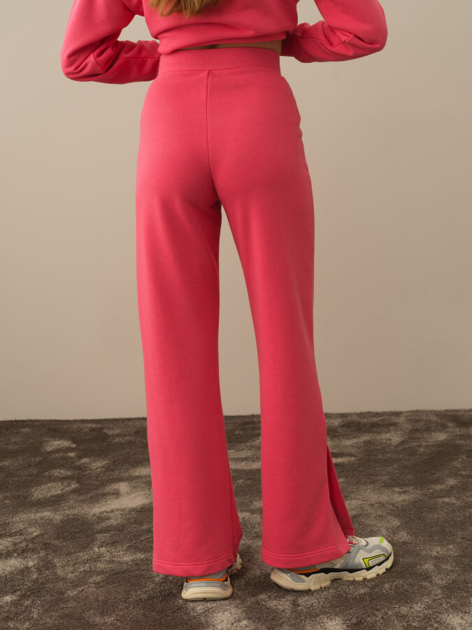 Pembe Pamuk Dokulu Regular Fit Sweat Pantolon - Xint