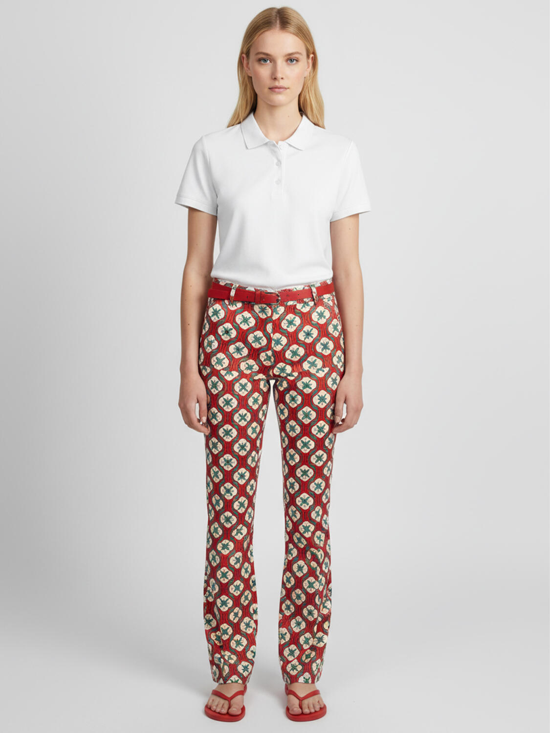 Beyaz Pamuk Dokulu Regular Fit Tişört - 2