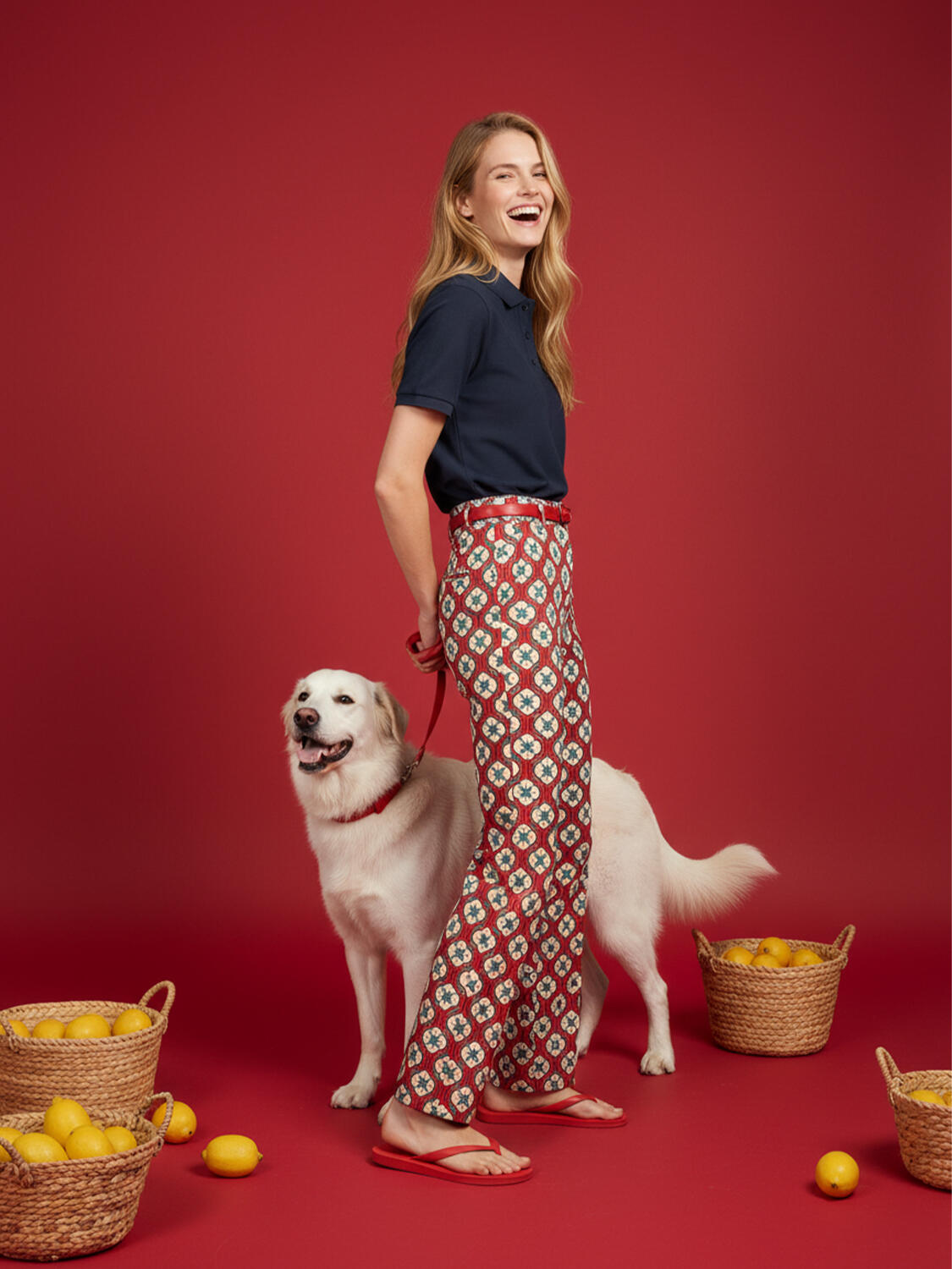 Lacivert Pamuk Dokulu Regular Fit Tişört - 2