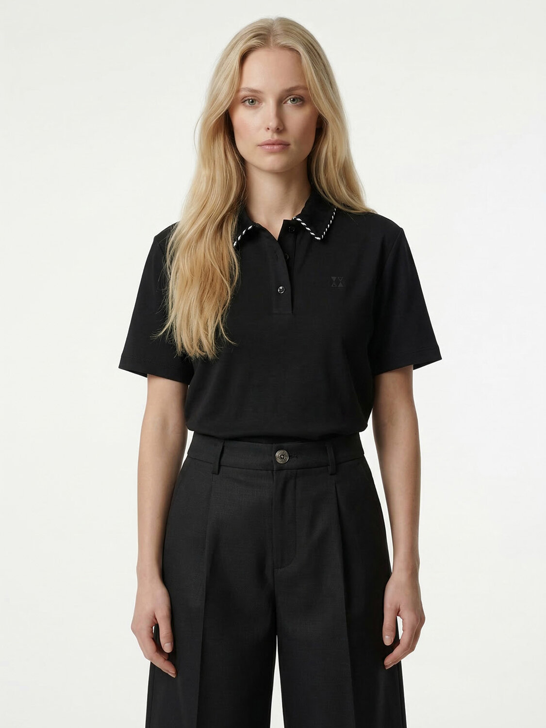 Siyah Doğal Akışlı Oversize Tişört