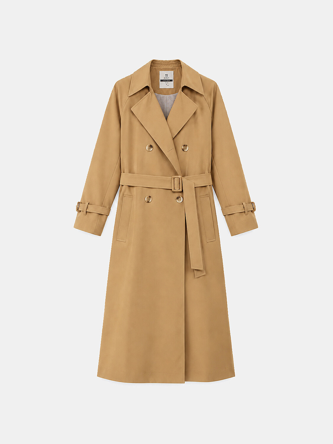 Camel Regular Fit Trençkot - 1