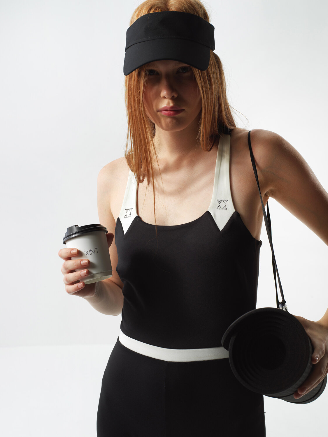 Siyah Esnek Dokulu Slim Fit Tulum - Xint