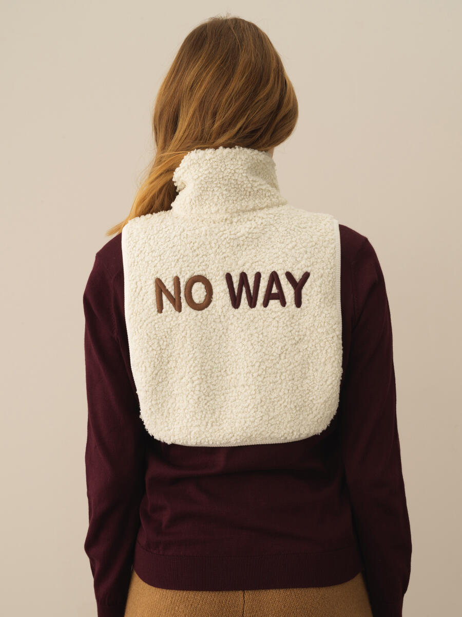 Ekru Formunu Koruyan Regular Fit Yakalık - 3