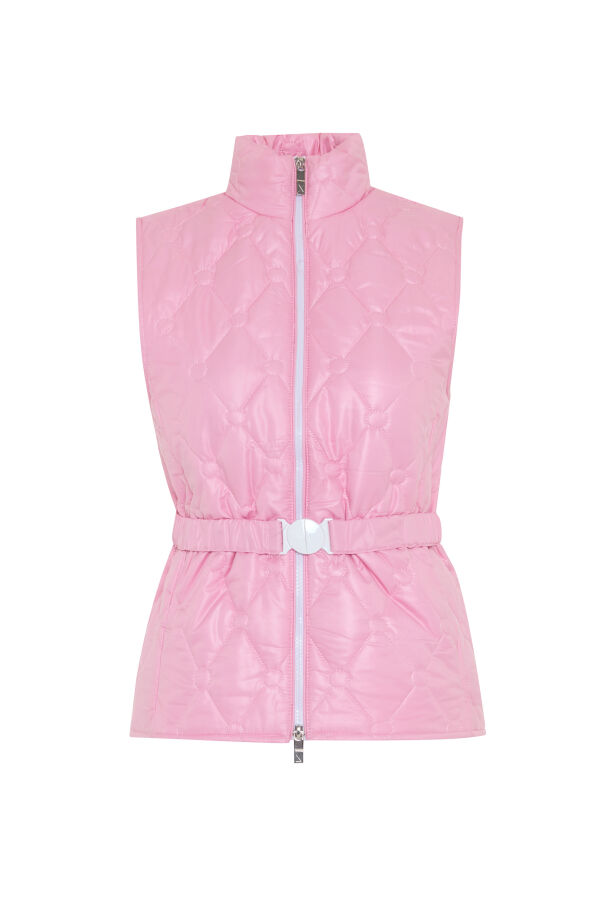 Pembe Formunu Koruyan Regular Fit Yelek - Xint