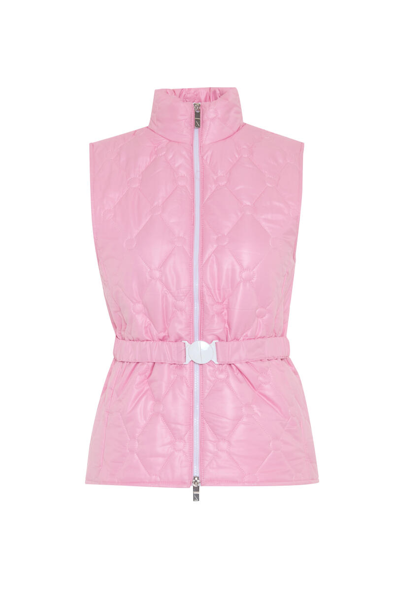 Pembe Formunu Koruyan Regular Fit Yelek - 3