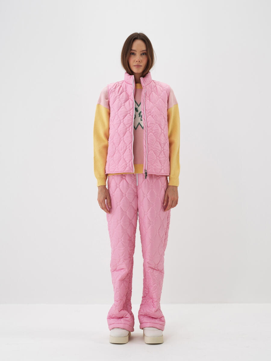 Pembe Formunu Koruyan Regular Fit Yelek - 2