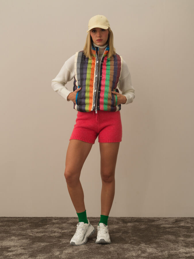 Yeşil Formunu Koruyan Regular Fit Yelek - Xint