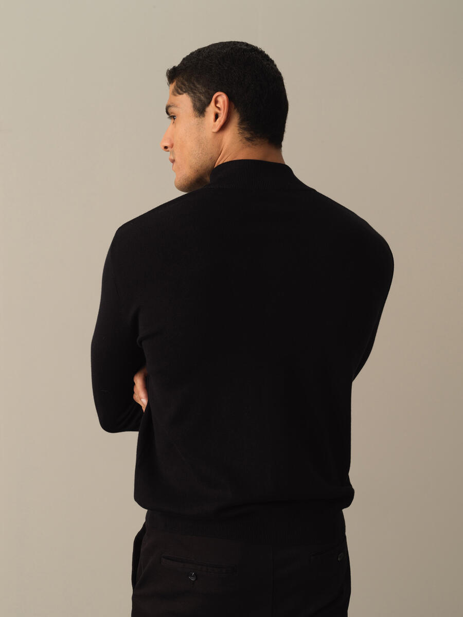 100% Cotton Regular Fit Buttoned Basic Cardigan - 3