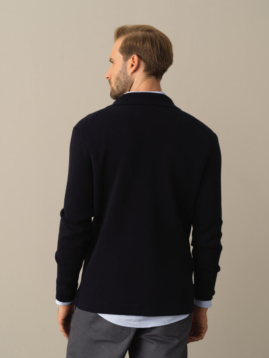 100% Cotton Regular Fit Knitted Cardigan - 3